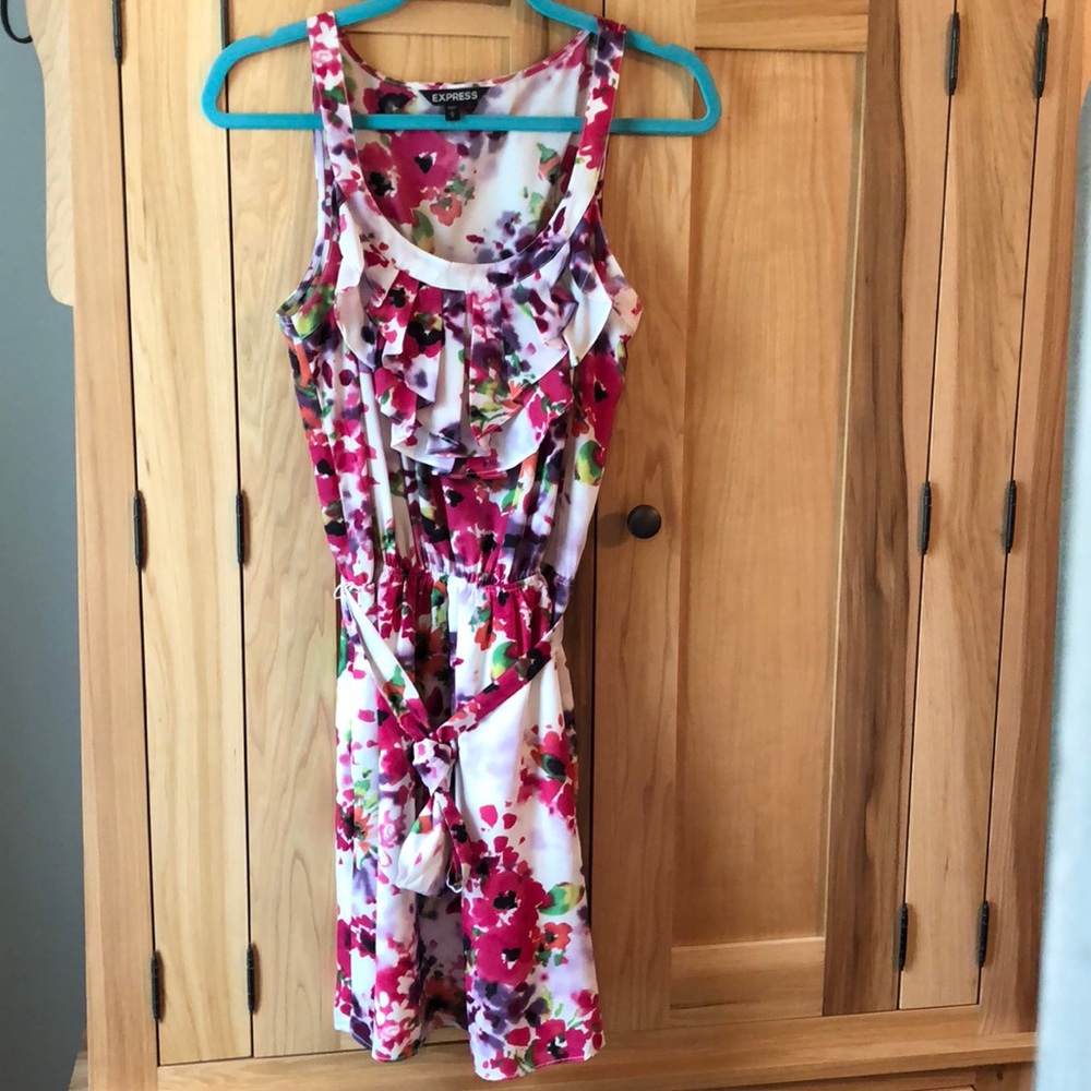 Express floral dress